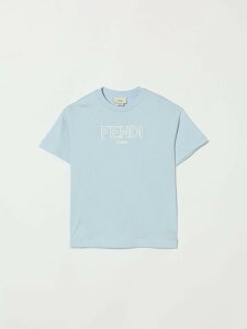 FENDI FENDI �����O�X���[�uT�V���c T�V���c �K�[���Y �u���[ Long sleeve t-shirts JUI2017AJ �֐� �������� 2026SS gi