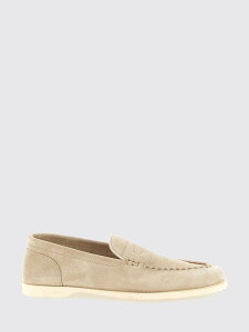 �W�������u JOHN LOBB ���[�t�@�[ �����Y �x�[�W�� Loafers B0222FL �֐� �������� 2026SS gi