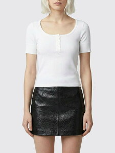 �N���[�W�� COURREGES �|���V���c T�V���c ���f�B�[�X �z���C�g T-shirts and polo shirts 126JTS233JS0194 �֐� �������� 2026SS gi
