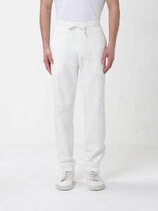 �u���l�� �N�`�l�� BRUNELLO CUCINELLI �Y�{�� �p���c �����Y �x�[�W�� Trousers MW8633263G �֐� �������� 2026SS gi