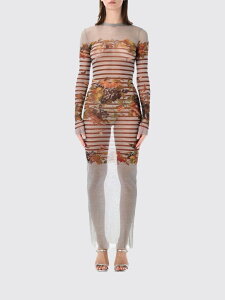 �W�����|�[���E�S���`�G JEAN PAUL GAULTIER �����s�[�X �h���X ���f�B�[�X �u���[ Dresses DR113M014P �֐� �������� 2026SS gi