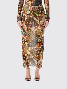 �W�����|�[���E�S���`�G JEAN PAUL GAULTIER �X�J�[�g ���f�B�[�X �C�G���[ Skirts SK041M020P Yellow �֐� �������� 2026SS gi