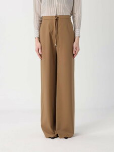 �}�b�N�X�}�[�� �X�e���f�B�I MAX MARA STUDIO �Y�{�� �p���c ���f�B�[�X �u���E�� Trousers 2616131091600 �֐� �������� 2026SS gi