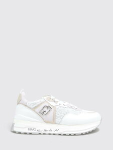 �����[ �W���[ LIU JO �X�j�[�J�[ ���f�B�[�X �z���C�g Sneakers BA6009PX077 �֐� �������� 2026SS gi