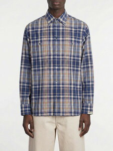 �S�[���f�� �O�[�X �f���b�N�X �u�����h GOLDEN GOOSE �V���c �����Y �u���[ Shirts GMP02639P002341 �֐� �������� 2026SS gi