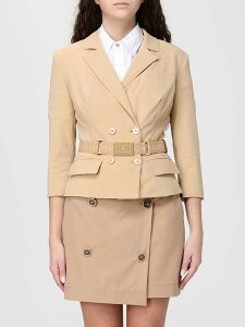 �G���U�x�b�^ �t�����L ELISABETTA FRANCHI �X�[�c�W���P�b�g �X�[�c �W���P�b�g ���f�B�[�X �u���E�� Suit Jackets GI22461E2 �֐� �������� 2026SS gi