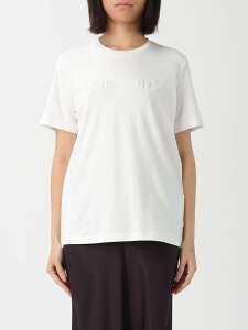 �G���U�x�b�^ �t�����L ELISABETTA FRANCHI �|���V���c T�V���c ���f�B�[�X �z���C�g T-shirts and polo shirts MA68P61E2 �֐� �������� 2026SS gi