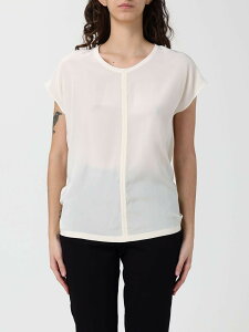 �s���R PINKO T�V���c �g�b�v�X ���f�B�[�X �z���C�g T-shirts and tops 106195A2T7 �֐� �������� 2026SS gi