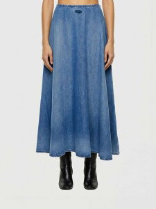 �f�B�[�[�� DIESEL �X�J�[�g ���f�B�[�X �u���[ Skirts A20376068VY �֐� �������� 2026SS gi