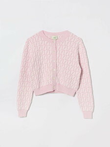 FENDI FENDI �N���[�l�b�N�W�����p�[ �j�b�g�E�F�A �{�[�C�Y �}���`�J���[ Crew neck jumpers JFG238AVW7 �֐� �������� 2026SS gi