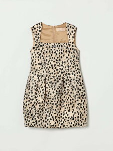 �G���U�x�b�^ �t�����L ELISABETTA FRANCHI LA MIA BAMBINA �����O�h���X �h���X �K�[���Y �x�[�W�� Long dresses EFAB6720RAE02 �֐� �������� 2026SS gi