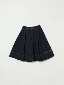 �G���U�x�b�^ �t�����L ELISABETTA FRANCHI LA MIA BAMBINA �~�j�o�b�O �X�J�[�g �K�[���Y �u���[ Mini-skirts EFG02050DF011 �֐� �������� 2026SS gi