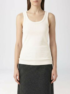�����[�� LEMAIRE T�V���c �g�b�v�X ���f�B�[�X �x�[�W�� T-shirts and tops TS0001LJ1016 �֐� �������� 2026SS gi