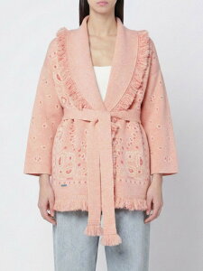�A���k�C ALANUI �Z�[�^�[ �j�b�g�E�F�A ���f�B�[�X �s���N Knitwear LWHB064R26KNI029 �֐� �������� 2026SS gi