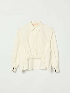 �G���U�x�b�^ �t�����L ELISABETTA FRANCHI LA MIA BAMBINA �t�H�[�}���V���c �V���c �K�[���Y Formal shirts EFCA2860CA235 �֐� �������� 2026SS gi