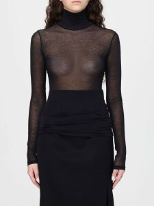 �~���O���[ MUGLER T�V���c �g�b�v�X ���f�B�[�X �u���b�N T-shirts and tops 26P3TO08432031 �֐� �������� 2026SS gi
