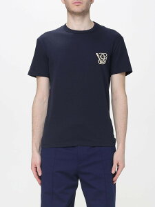 �o�����`�m VALENTINO T�V���c �����Y �u���[ T-shirts 8V3MG10VB2W �֐� �������� 2026SS gi