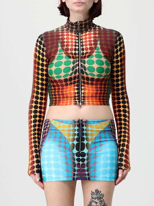 �W�����|�[���E�S���`�G JEAN PAUL GAULTIER T�V���c �g�b�v�X ���f�B�[�X �I�����W T-shirts and tops 2601WTO443J042P �֐� �������� 2026SS gi