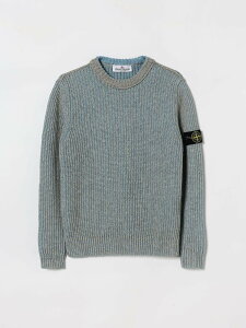 �X�g�[�� �A�C�����h STONE ISLAND JUNIOR �N���[�l�b�N�W�����p�[ �j�b�g�E�F�A �{�[�C�Y �O���[ Crew neck jumpers 5100015S0M16 �֐� �������� 2026SS gi