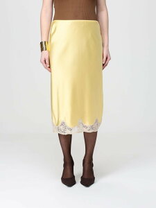 �C�� �T�����[���� SAINT LAURENT PARIS �X�J�[�g ���f�B�[�X �C�G���[ Skirts 851414Y7G27 �֐� �������� 2026SS gi