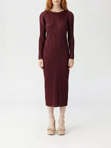 PLEATS PLEASE ISSEY MIYAKE �����s�[�X �h���X ���f�B�[�X ���b�h Dresses PP66JH116 �֐� �������� 2026SS gi