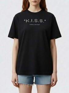 �I�t�z���C�g OFF WHITE �|���V���c T�V���c ���f�B�[�X �u���b�N T-shirts and polo shirts 2AA089S26JER007 �֐� �������� 2026SS gi