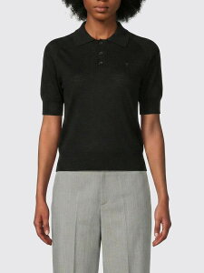 �A�~ �p���X AMI PARIS �Z�[�^�[ �j�b�g�E�F�A ���f�B�[�X �u���b�N Knitwear FPL439KN00390 Black �֐� �������� 2026SS gi