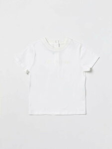 �t�F���f�B FENDI T�V���c �g�b�v�X �x�r�[���j�Z�b�N�X �z���C�g T-shirt BUI0807AJ �֐� �������� 2024SS gi