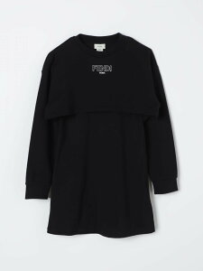FENDI FENDI �����O�h���X �h���X �K�[���Y �u���b�N Long dresses JFB6915V0 �֐� �������� 2024AW gi