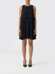�A�~ �p���X AMI PARIS �����s�[�X �h���X ���f�B�[�X �u���b�N Dresses FDR649AC0020 �֐� �������� 2026SS gi