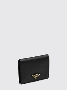 �v���_ PRADA �J�[�h�z���_�[ ���z ���f�B�[�X �u���b�N Wallets and Card Holders 1MV204QHH �֐� �������� 2026SS gi
