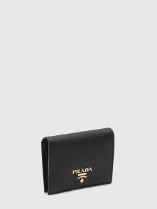 �v���_ PRADA �J�[�h�z���_�[ ���z ���f�B�[�X �u���b�N Wallets and Card Holders 1MV204QWA �֐� �������� 2026SS gi