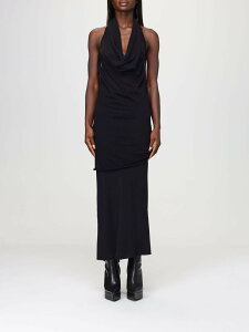 ���b�N �I�E�G���X RICK OWENS T�V���c �g�b�v�X ���f�B�[�X �u���b�N T-shirts and tops RP01F6105UCS �֐� �������� 2026SS gi