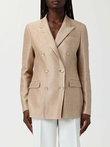 �^���A�g�[�� TAGLIATORE �X�[�c�W���P�b�g �X�[�c �W���P�b�g ���f�B�[�X �x�[�W�� Suit Jackets JPARIGI10BSV340311 Beige �֐� �������� 2026SS gi