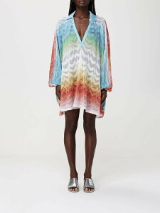 �~�b�\�[�j MISSONI �����s�[�X �h���X ���f�B�[�X ���b�h Dresses MS26SQ0BBR014H �֐� �������� 2026SS gi