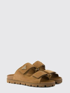 �v���_ PRADA �t���b�g�V���[�Y �T���_�� �����Y Flat Shoes 2X3129FG000054 �֐� �������� 2026SS gi