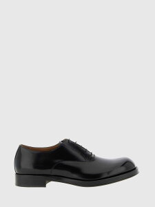 �h���X ���@�� �m�b�e�� DRIES VAN NOTEN ���[�X�A�b�v�V���[�Y �h���X�V���[�Y �����Y �u���b�N Lace-up Shoes 2610217140110 �֐� �������� 2026SS gi