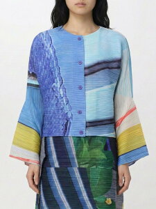 PLEATS PLEASE ISSEY MIYAKE �Z�[�^�[ �j�b�g�E�F�A ���f�B�[�X �u���[ Knitwear PP66JO673 �֐� �������� 2026SS gi