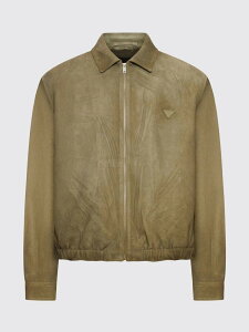 �v���_ PRADA �W���P�b�g �����Y Jackets UPW609SOOO18OM �֐� �������� 2026SS gi