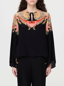 �G�g�� ETRO T�V���c �g�b�v�X ���f�B�[�X �u���b�N T-shirts and tops WRJA0162AKI43 �֐� �������� 2026SS gi