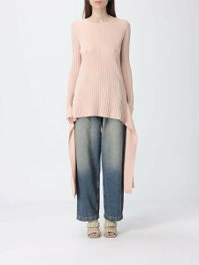 ���X�L�[�m �W�[���Y MOSCHINO JEANS �Z�[�^�[ �j�b�g�E�F�A ���f�B�[�X �s���N Knitwear 0912 8201 �֐� �������� 2025AW gi