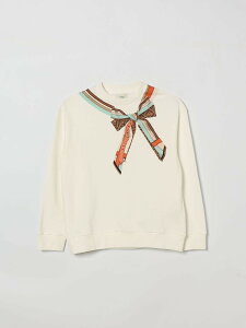 FENDI FENDI �N���[�l�b�N�W�����p�[ �j�b�g�E�F�A �K�[���Y �z���C�g Crew neck jumpers JFH1635V0 �֐� �������� 2026SS gi