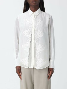 �t�H���e�t�H���e FORTE FORTE �V���c ���f�B�[�X �z���C�g Shirts 14615MYSHIRT �֐� �������� 2026SS gi
