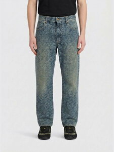 �o���}�� BALMAIN �f�j�� �����Y �O���[ Jeans GH1ML135DG12 �֐� �������� 2026SS gi