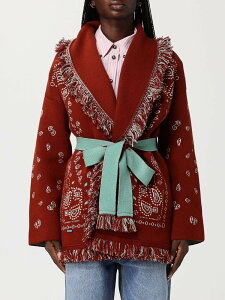 �A���k�C ALANUI �Z�[�^�[ �j�b�g�E�F�A ���f�B�[�X �u���E�� Knitwear LWHB064R26KNI030 �֐� �������� 2026SS gi