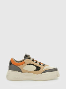 �t�F���f�B FENDI �X�j�[�J�[ �����Y �I�����W Sneakers 7E1728AU20 �֐� �������� 2026SS gi