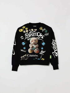 �o���E�L�b�Y BARROW KIDS �N���[�l�b�N�W�����p�[ �j�b�g�E�F�A �{�[�C�Y �u���b�N Crew neck jumpers S6BKJUSW078 �֐� �������� 2026SS gi