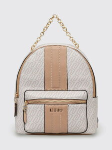 �����[ �W���[ LIU JO �����b�N�T�b�N �o�b�N�p�b�N ���f�B�[�X �x�[�W�� Backpacks and bum bags AA6111E1118 �֐� �������� 2026SS gi