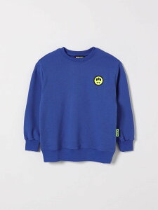 �o���E�L�b�Y BARROW KIDS �N���[�l�b�N�W�����p�[ �j�b�g�E�F�A �{�[�C�Y �u���[ Crew neck jumpers S6BKJUSW241 �֐� �������� 2026SS gi
