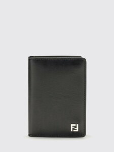�t�F���f�B FENDI �J�[�h�z���_�[ ���z �����Y �u���b�N Wallets and Card Holders 7M0349AVV6 �֐� �������� 2026SS gi